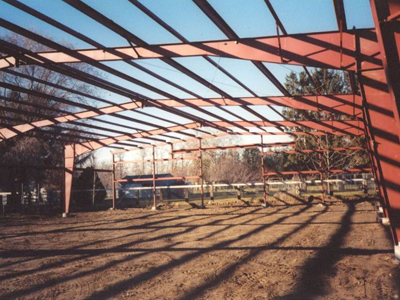 Steel Frame of a Building